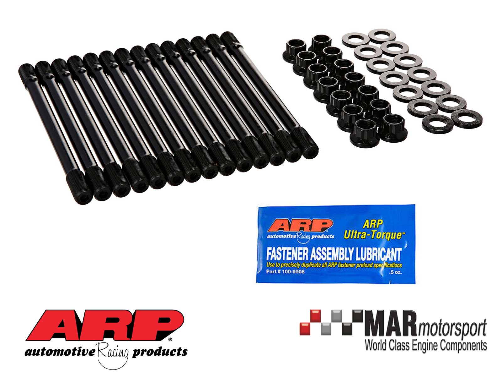ARP 201-4602 Head Stud Kit - For BMW 535, High-Performance Alloy, 200K PSI