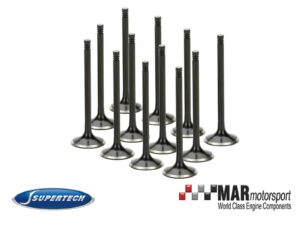 VW 1.8T 20v | SUPERTECH 12x STD Nitrided Inlet Valves Triple Groove