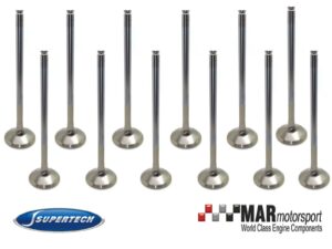 BMW S54B32 | M3 E46 | Z3 | Z4 | SUPERTECH 12x STD Inconel Exhaust Valves