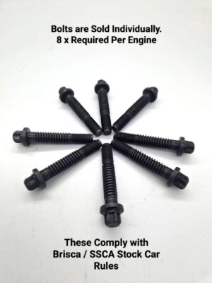 2.0 Litre Ford Zetec Black - Top Engine  ROD BOLTS M8- Replacement Con-Rod Bolts