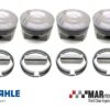 VW Audi 2.0 | TSI | TFSI | EA888 | MAHLE MOTORSPORT Forged Pistons 21mm Pin 1 VW TFSI Chain Drive Set